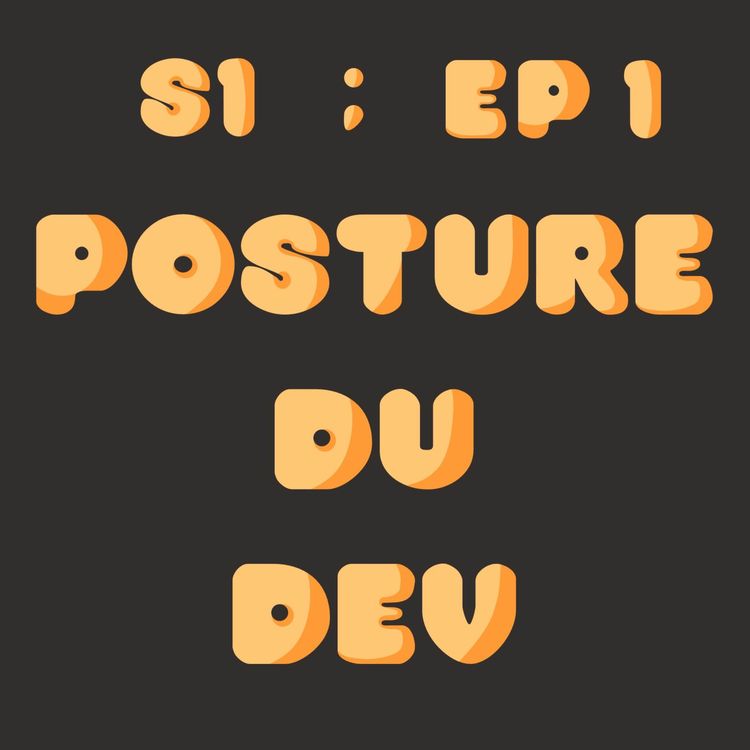 cover art for La posture du développeur