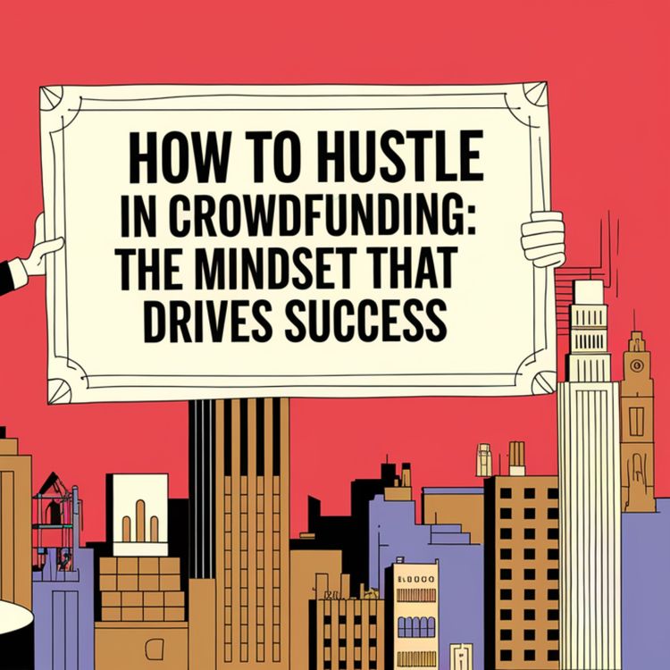 cover art for How to Hustle in Crowdfunding: The Mindset That Drives Success