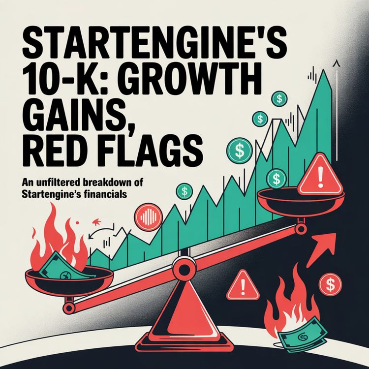 cover art for StartEngine’s 10-K: Growth Gains, Red Flags