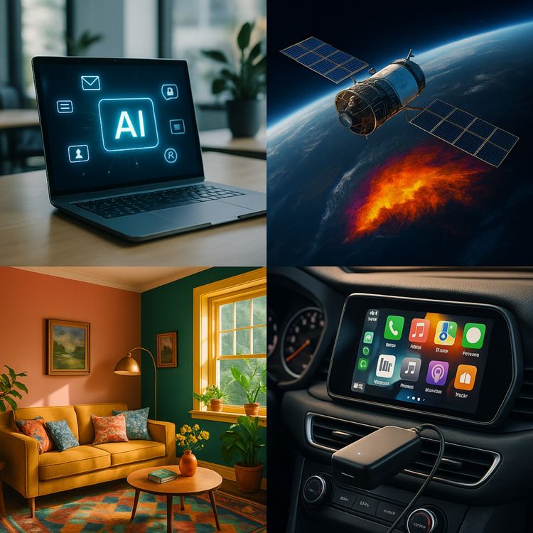 cover art for Smarter Sales, Safer Skies, Happier Homes, and Cord‑Free Cars