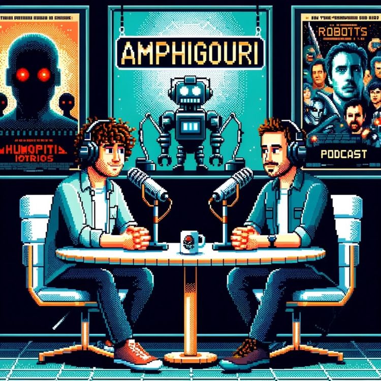 cover art for Amphigouri #20 avec le film The Killer de David Fincher, nos conseils de films avec des tueurs à gage, un quiz, et un aparté sur le film d'horreur It Follows