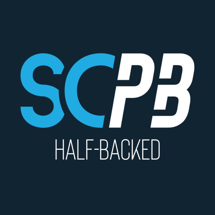 cover art for Half-Backed podcast: Refreshed Sharks circling the Doggies