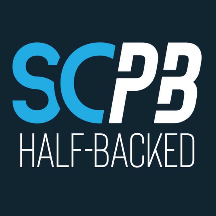 cover art for Half-Backed NRL podcast: Ponga Origin send-off + Rampant Roosters roll on