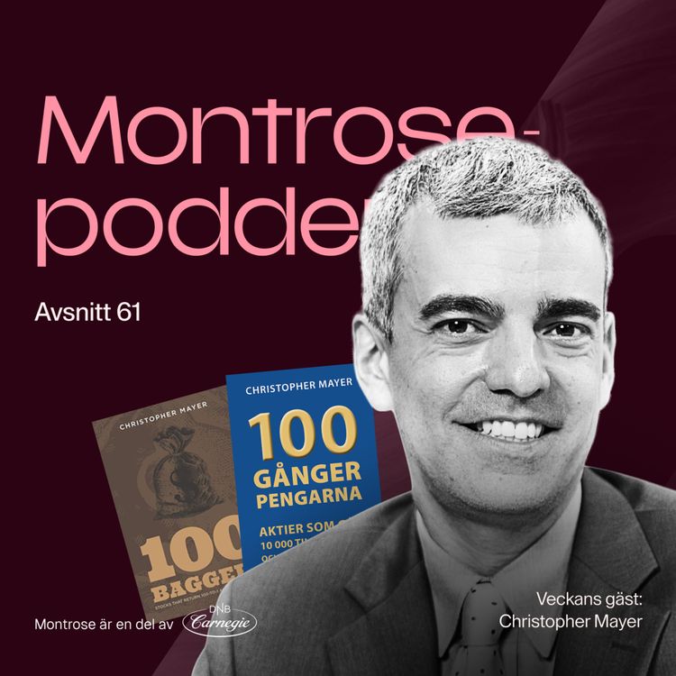 cover art for #61 - Christopher Mayer: Så hittar du aktierna som ger 100 gånger pengarna (100-baggers)