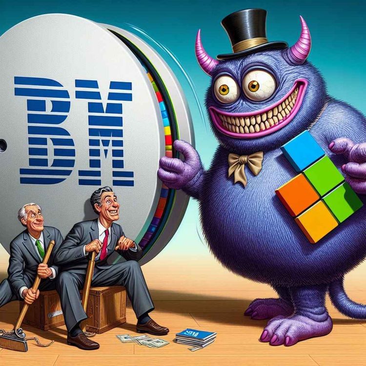 cover art for How to use leadership position like Microsoft, IBM,..