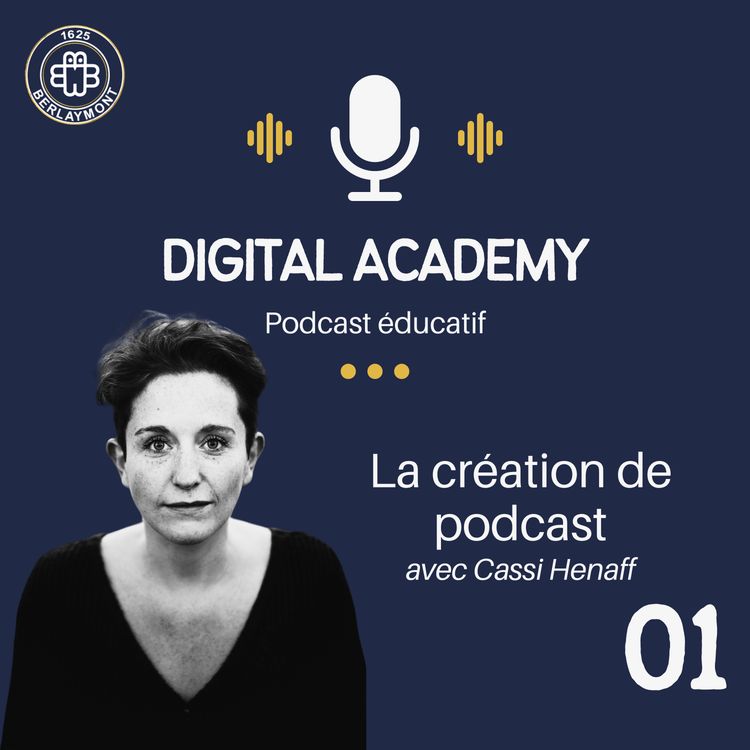 cover art for E01 - La création de podcast (avec Cassi Hennaf)
