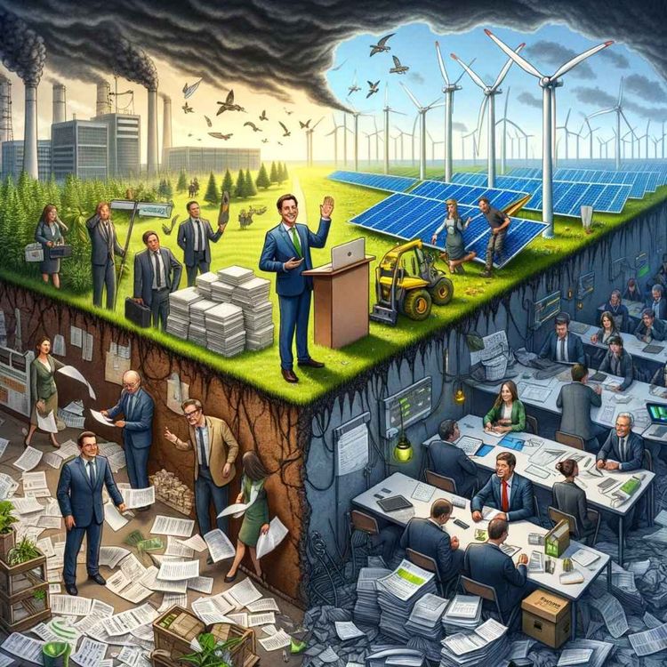 cover art for Truths and struggles behind corporate transition plans