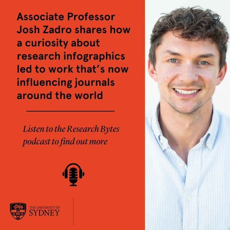 cover art for Associate Professor Josh Zadro shares how a curiosity about misleading research infographics led to work that’s now influencing journals around the world