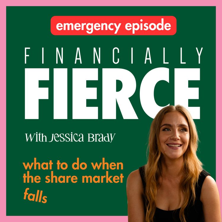 cover art for 213 what to do when the share market falls (with Glen James)