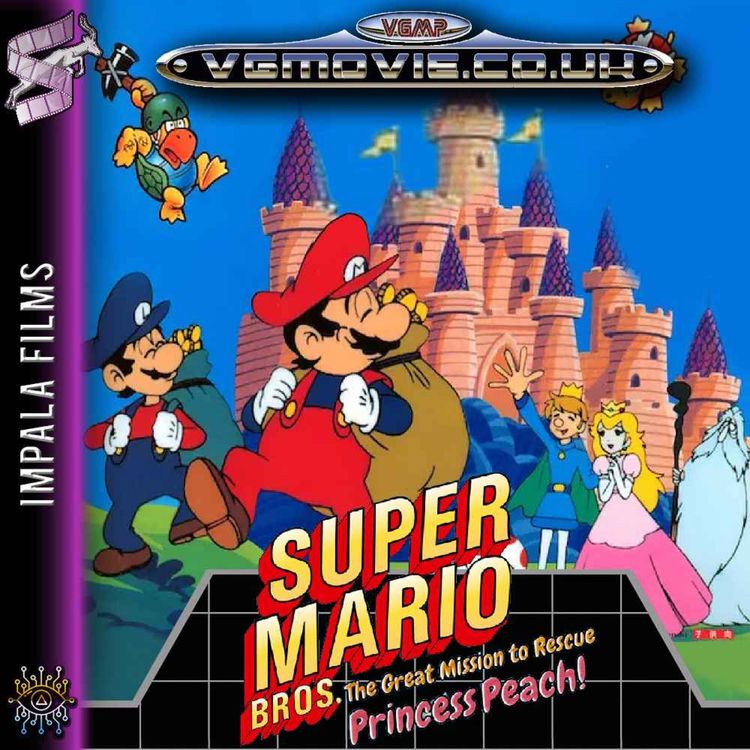 cover art for Super Mario Bros. - The Great Mission To Rescue Princess Peach