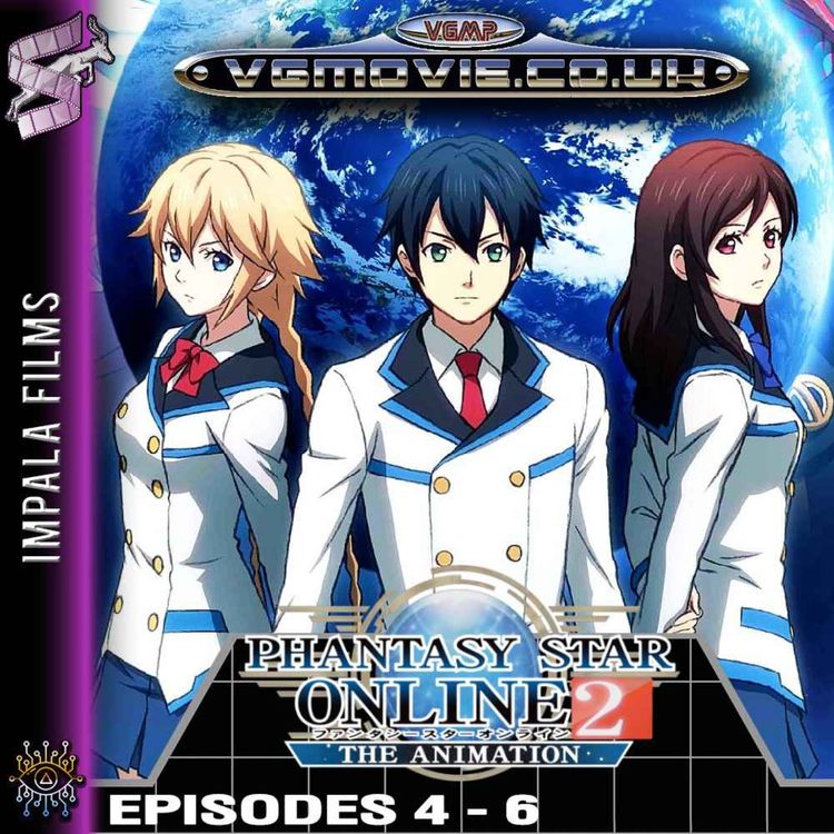 cover art for Phantasy Star Online 2: The Animation Episodes 4-6