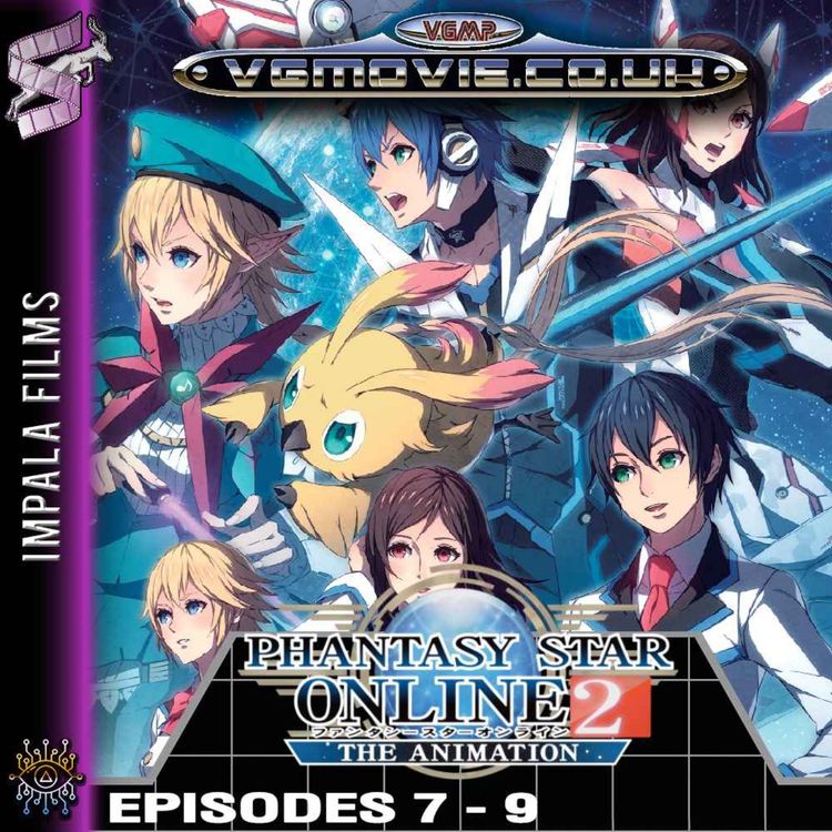 cover art for Phantasy Star Online 2: The Animation Episodes 7-9