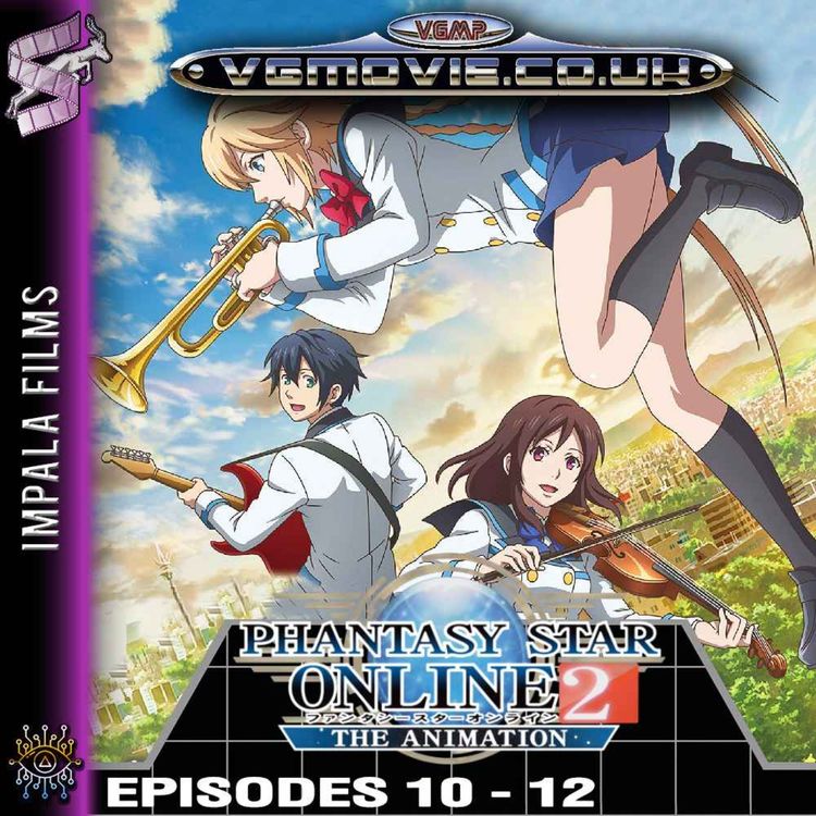 cover art for Phantasy Star Online 2: The Animation Episodes 10-12