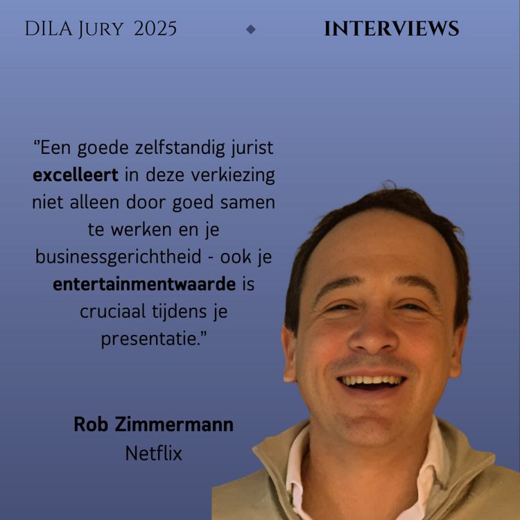 cover art for Rob Zimmermann (Netflix) over het belang van je entertainmentwaarde als zelfstandig jurist