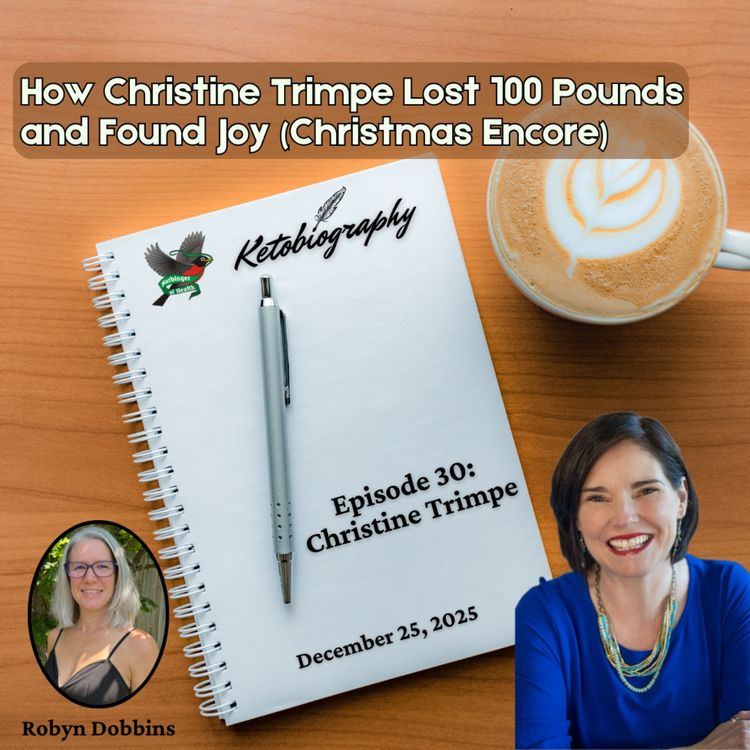 cover art for How Christine Trimpe Lost 100 Pounds and Found Joy (Christmas Encore)