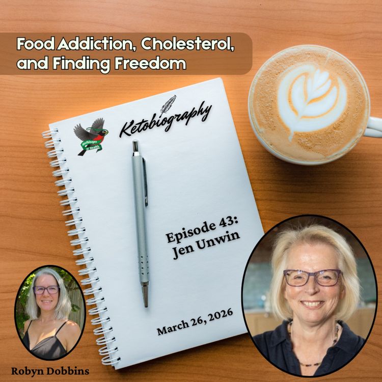 cover art for Food Addiction, Cholesterol and Finding Freedom