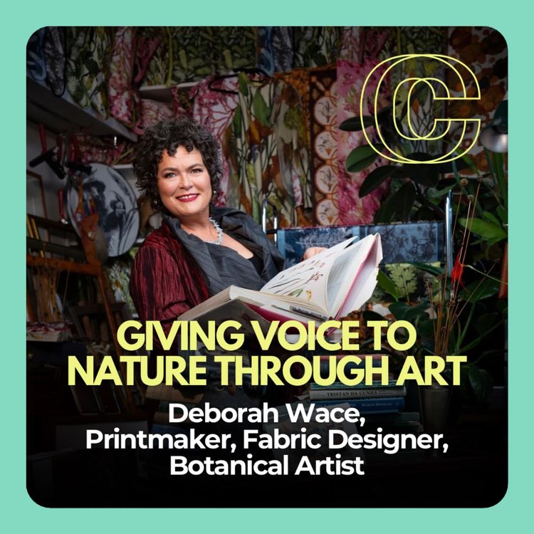 cover art for Deborah Wace | Printmaker, Fabric Designer, Botanical Artist