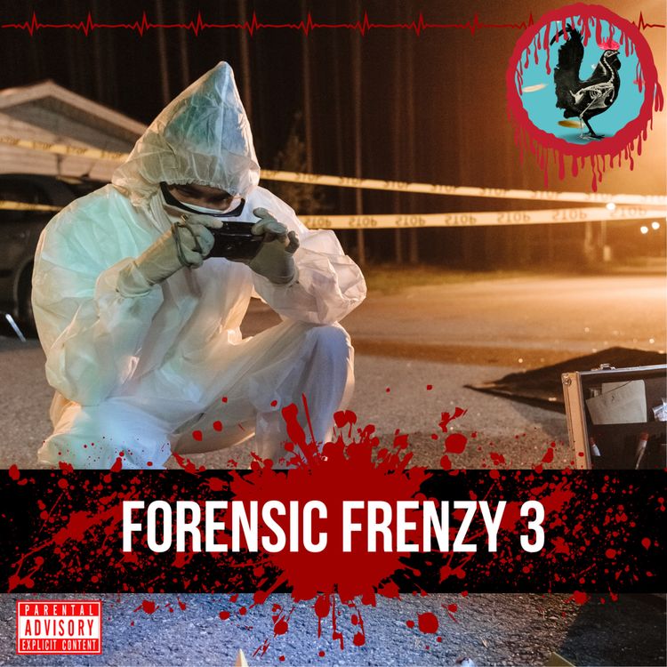 cover art for #210: Forensic frenzy 3 - Blåbærdværgen, kokainballonen og Nejlinermanden