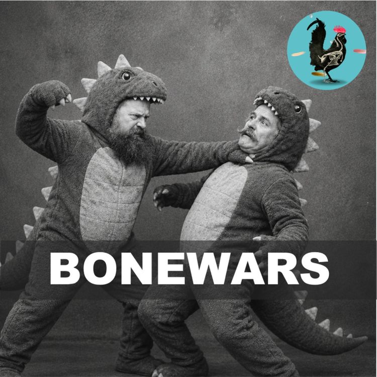 cover art for #266: Dinosaurknoglernes dødsfjender