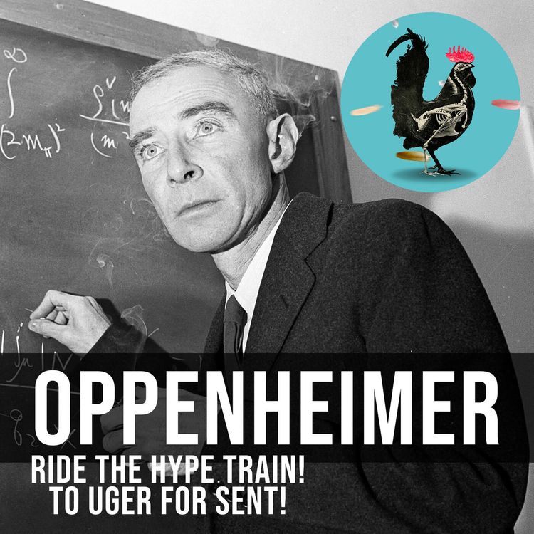 cover art for #140: Oppenheimer - En atombombe er bare et festivaltelt med diarré