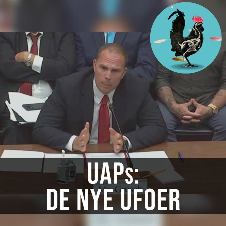 cover art for #138: Har USA aliens i kælderen?