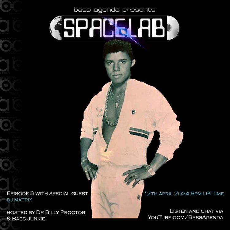 cover art for Spacelab Episode 3 with DJ Matrix