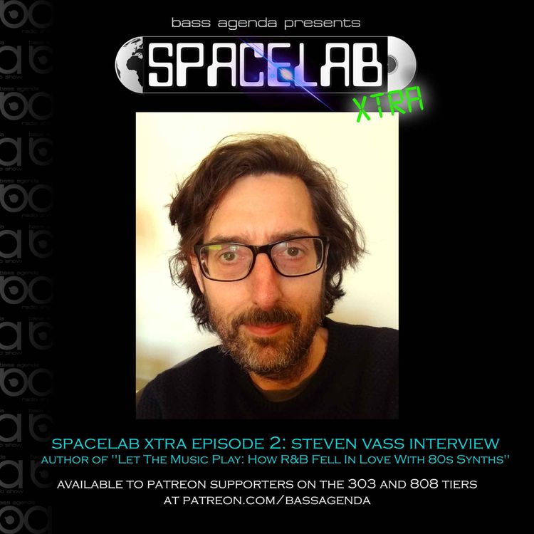 cover art for Spacelab Xtra with Steven Vass interview