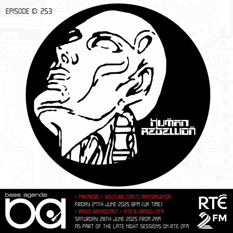 cover art for Bass Agenda 253 with Human Rebellion