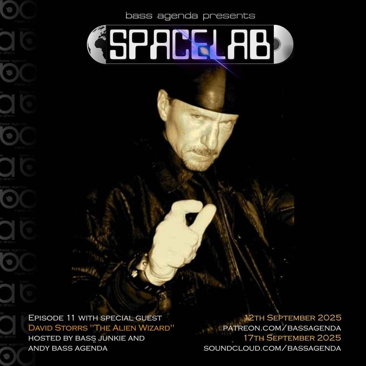 cover art for Spacelab Episode 11 with David Storrs