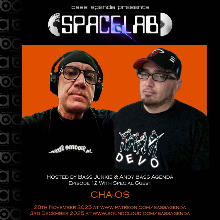 cover art for Spacelab Episode 12 with CHA-OS aka Ace In The Place and Jock D