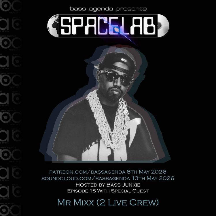 cover art for Spacelab Ep 15 with Mr Mixx of 2 Live Crew