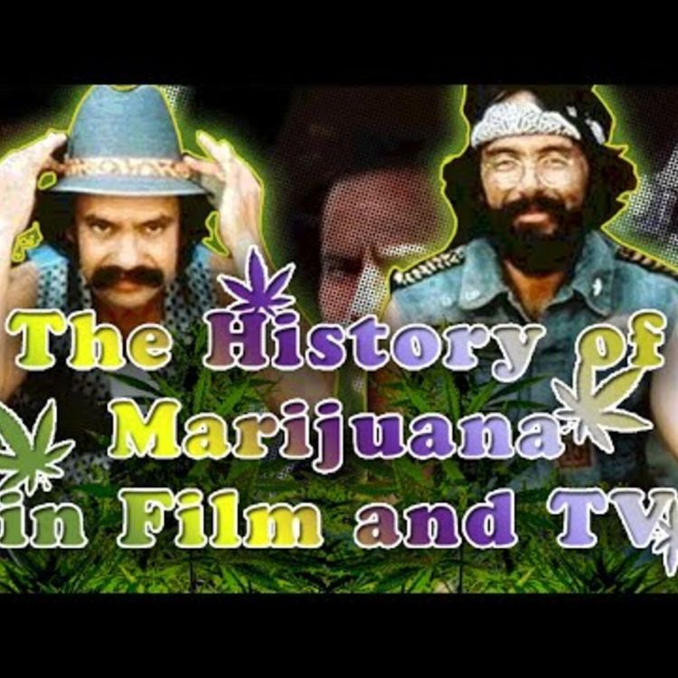 cover art for #46 - The History of Marijuana in Film and TV