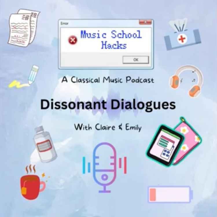 cover art for Music School Hacks | Dissonant Dialogues