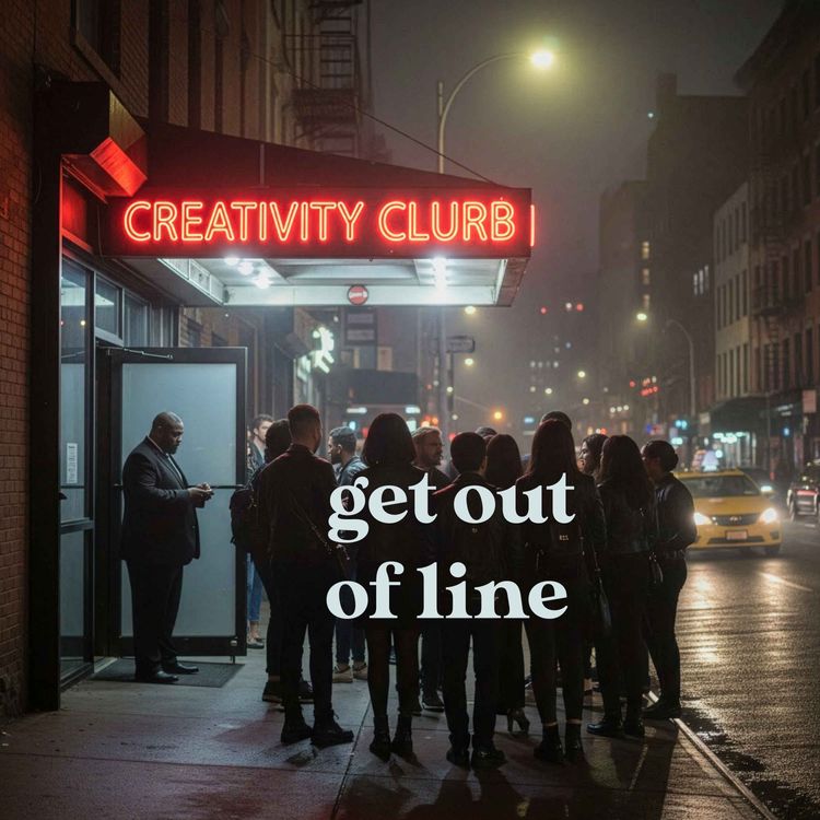 cover art for There's a Side Door to Your Creativity (with no bouncer)