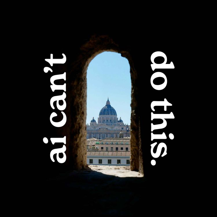 cover art for What the Pope Gets about AI and Creativity