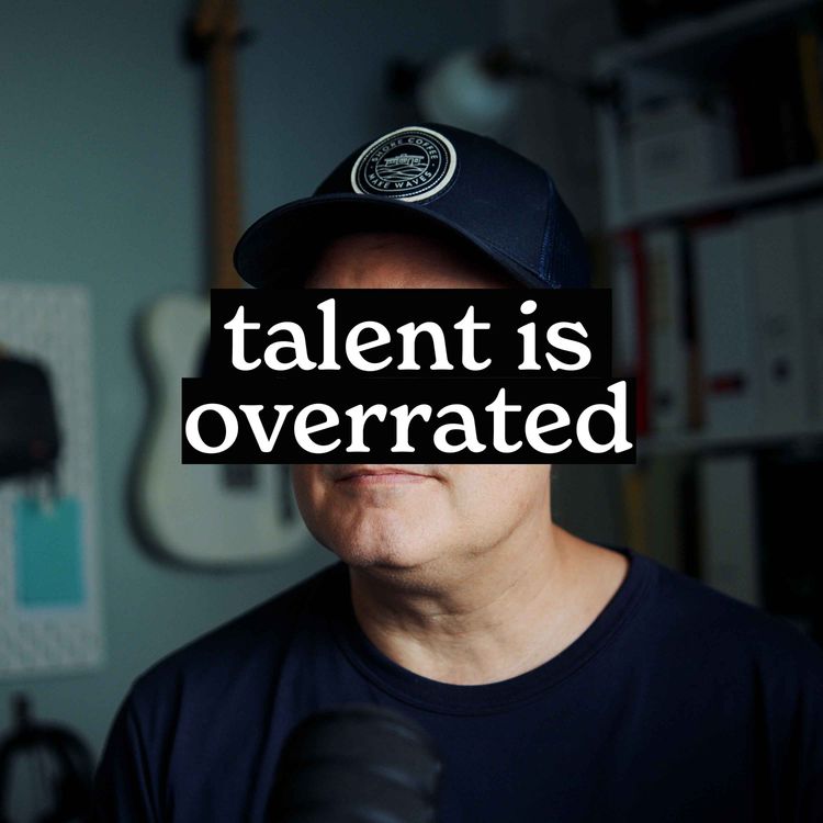 cover art for Is it better to think you're talented... or not?