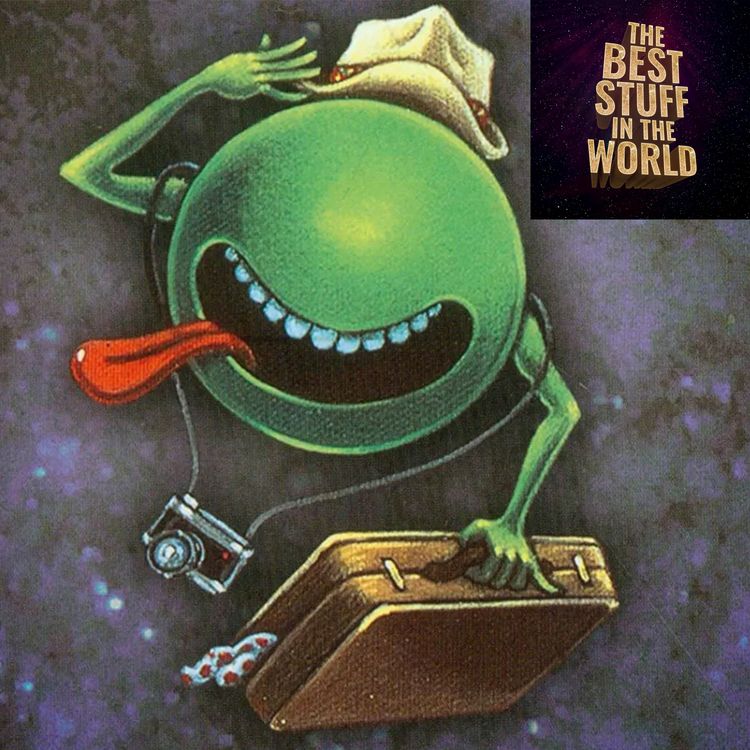 cover art for The Hitchhiker's Guide to the Galaxy