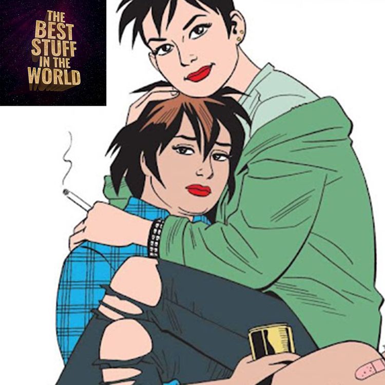 cover art for Locas (The Maggie and Hopey stories in Love & Rockets)