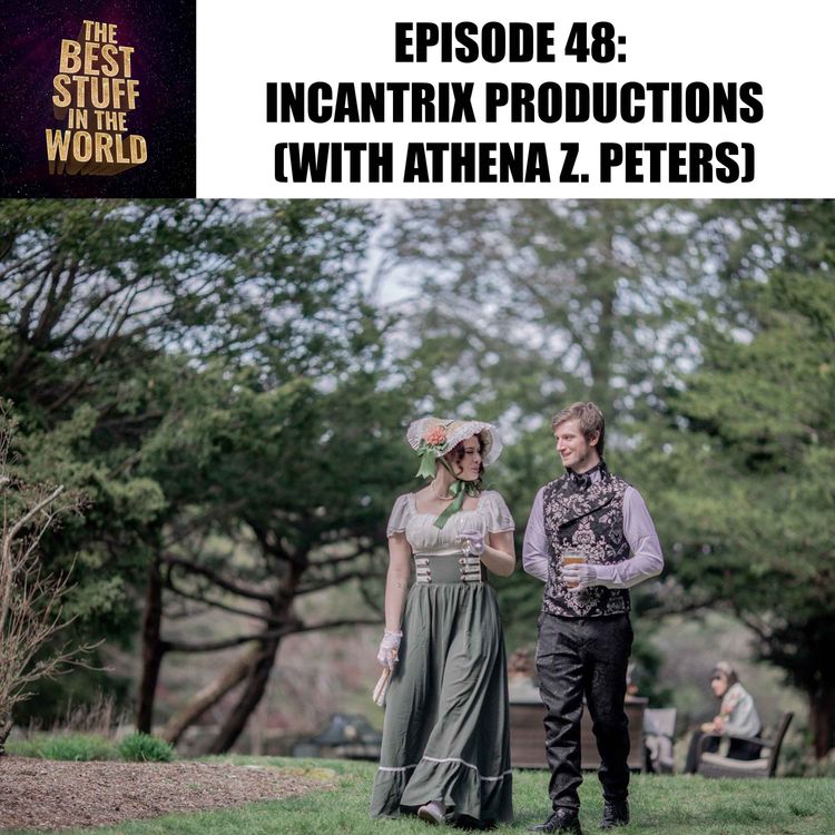 cover art for Incantrix Productions (with Athena Z. Peters)