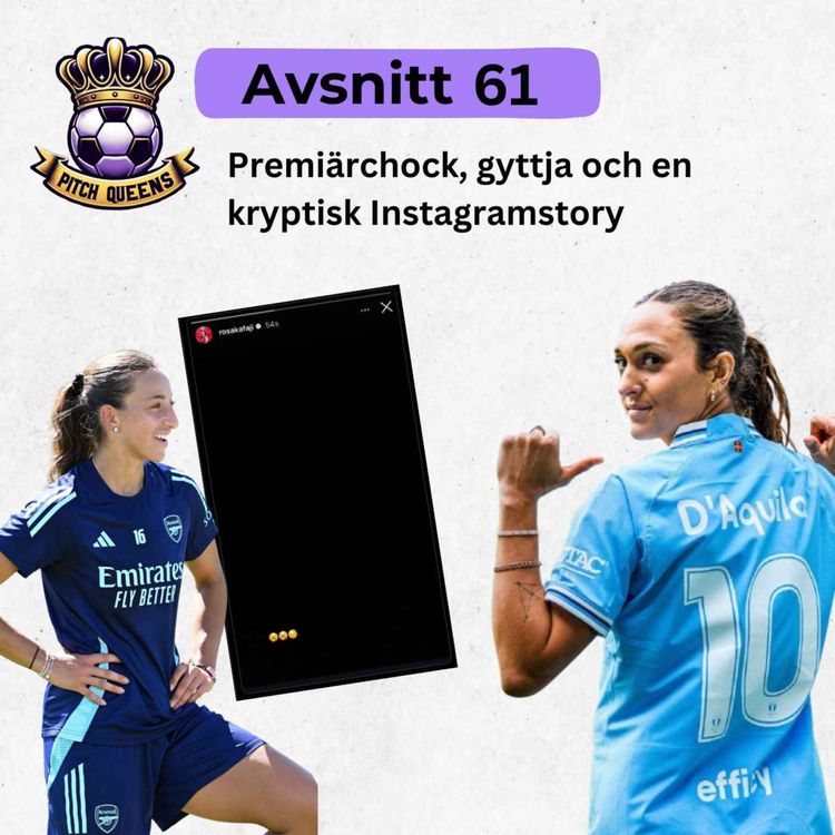cover art for 61. Premiärchock, gyttja och en kryptisk Instagramstory