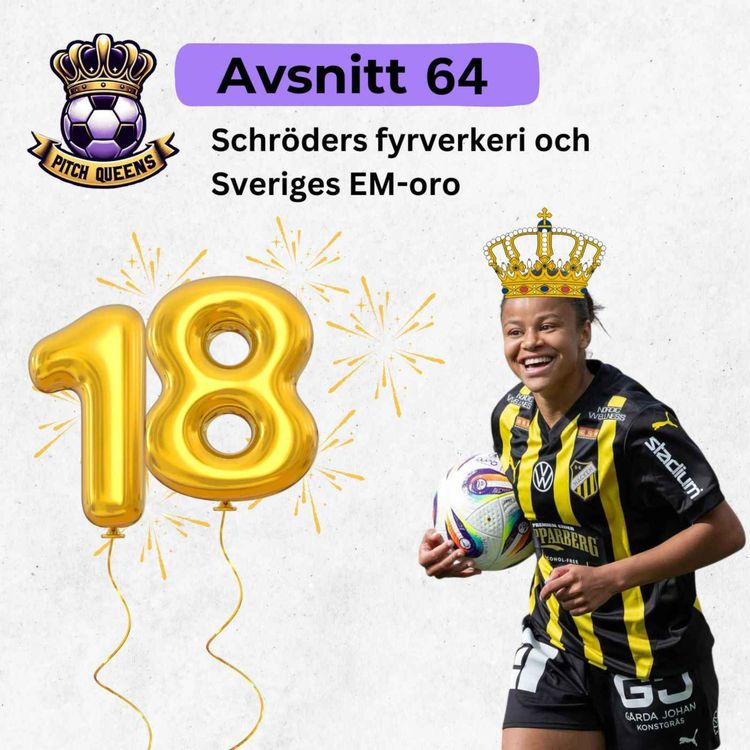 cover art for 64. Felicia Schröders fyrverkeri och Sveriges EM-oro