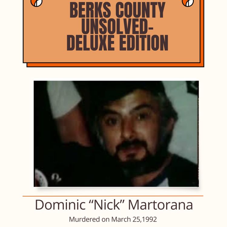 cover art for Dominic "Nick" Martorana - Murdered - 3/25/92