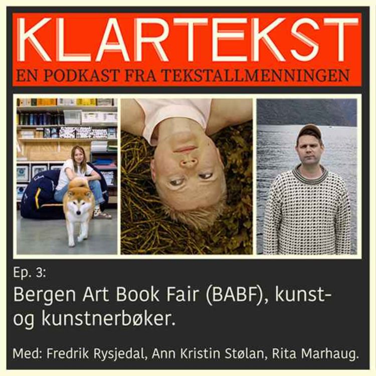 cover art for Ep. 3: Bergen Art Book Fair, kunst og kunstnerbøker