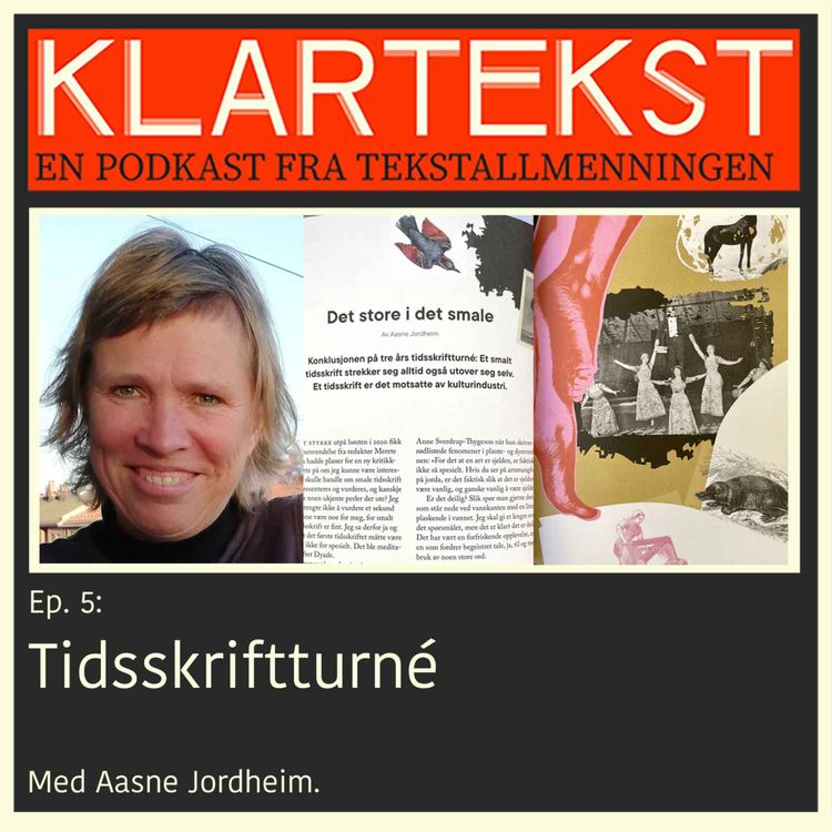 cover art for Ep. 5: Tidsskriftturné