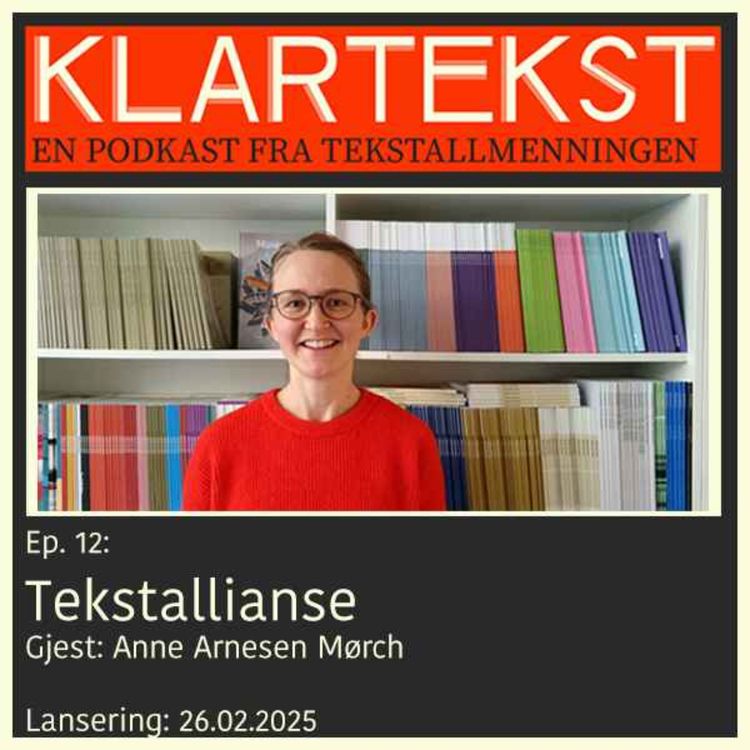 cover art for Ep. 12: Tekstallianse