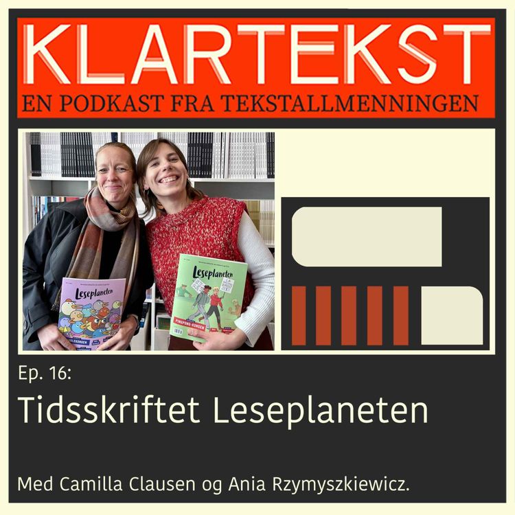 cover art for Ep. 16: Tidsskriftet Leseplaneten