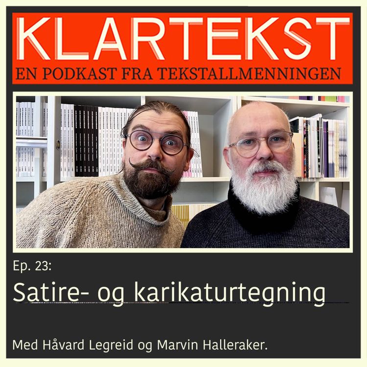 cover art for Ep. 23: Satire- og karikaturtegning