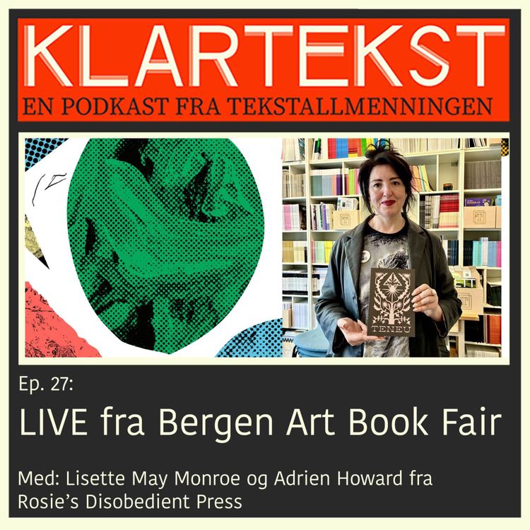 cover art for Ep. 27: LIVE fra BABF, med Rosie’s Disobedient Press