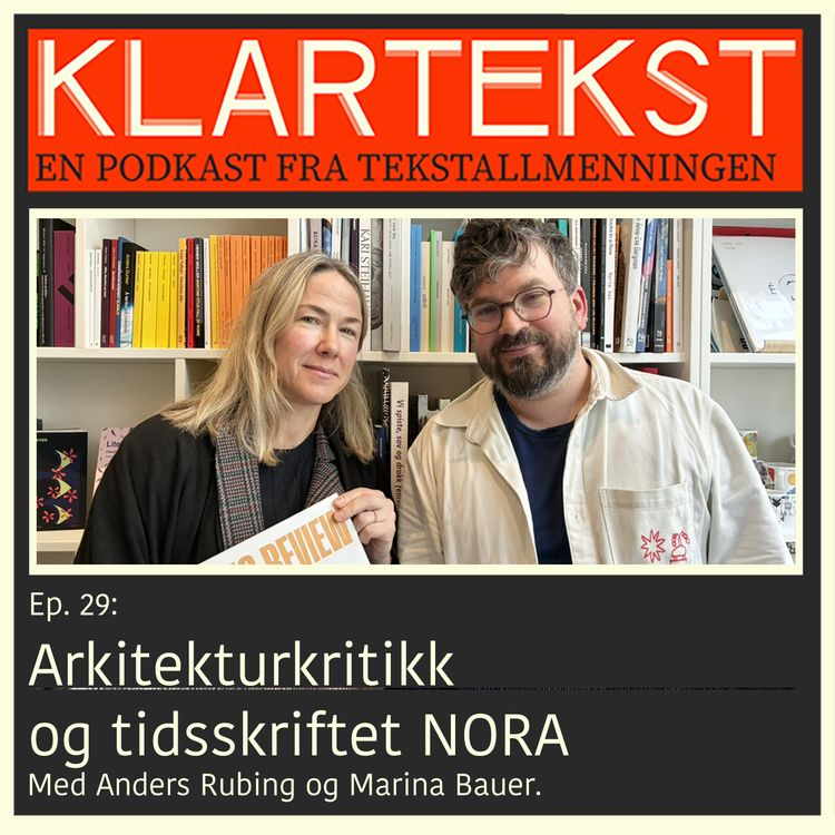 cover art for Ep. 29: Arkitekturkritikk og tidsskriftet NORA