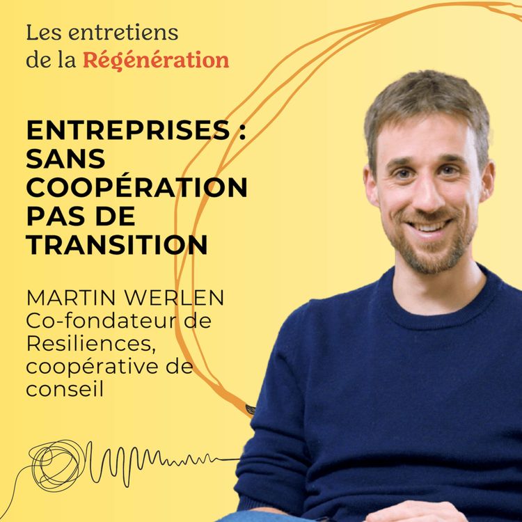 cover art for Entreprises : Sans coopération pas de transition, avec Martin Werlen, co-fondateur de Resiliences
